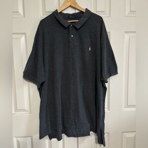 Men's Ralph Lauren Big & Tall Solid Polo Size 5X